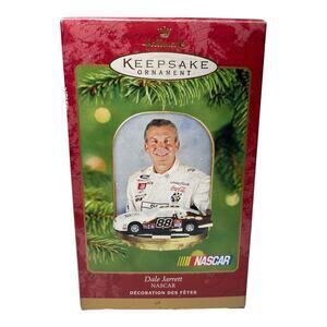 Dale Jarrett 2001 Hallmark Keepsake Christmas Ornament Nascar Racing QXI5205